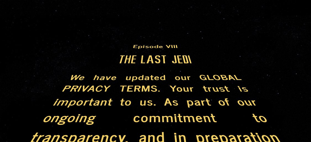 Star wars into GDPR meme